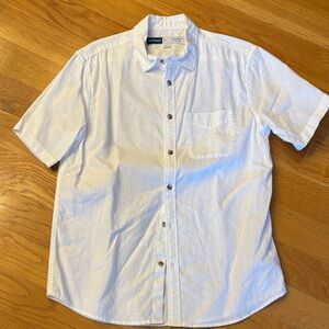 Old Navy Men's short sleeve Linen blend Short sleeve shirt